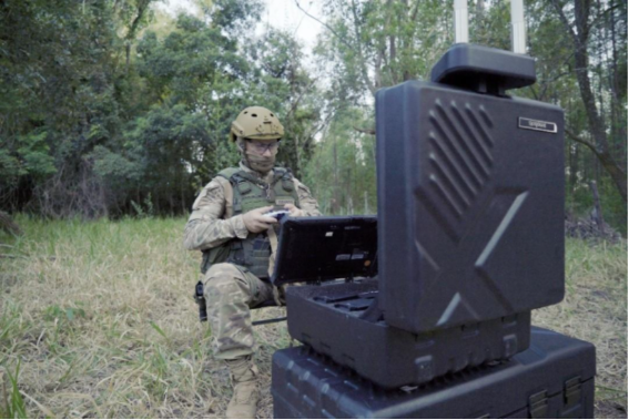 Estação de comando e controle é formada com dois tablets